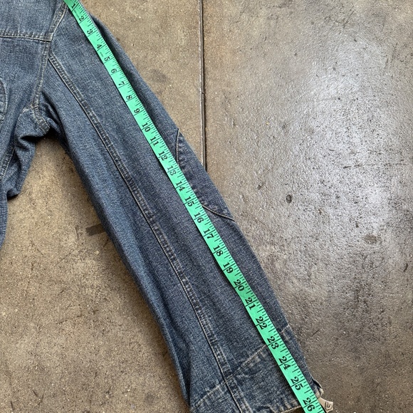 Vivienne Westwood Tokyo Exclusive Early 2000's Denim Moto Jacket - Picture 2 of 14